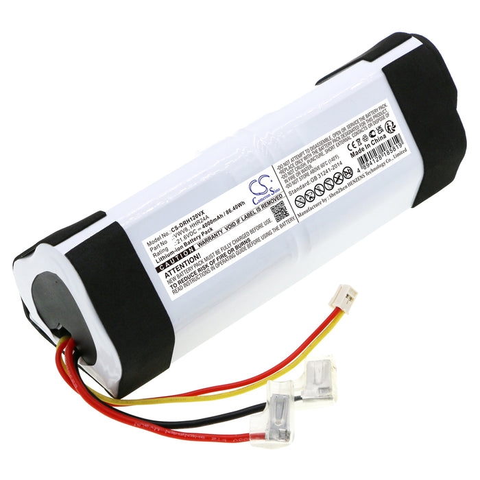 CS-DRH120VX : Battery for Dreame H10, H11, H12 Max and others - Replaces Dreame VWV8, HHR24A, SZ2101