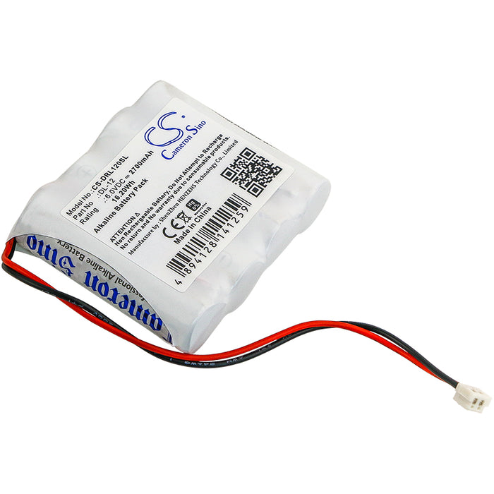 CS-DRL120SL : Battery for Saflock X-GAA-FC42, A28110 - Replaces NABC HTL11