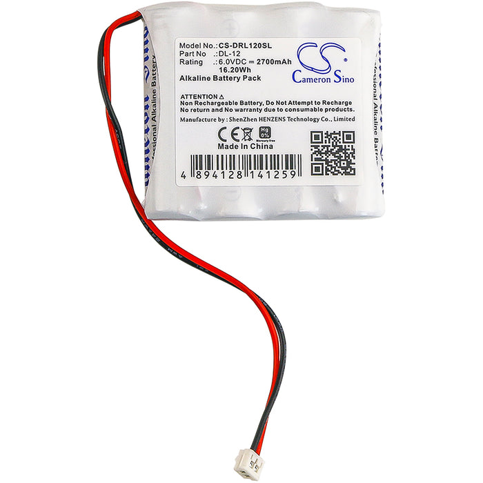 CS-DRL120SL : Battery for Saflock X-GAA-FC42, A28110 - Replaces NABC HTL11