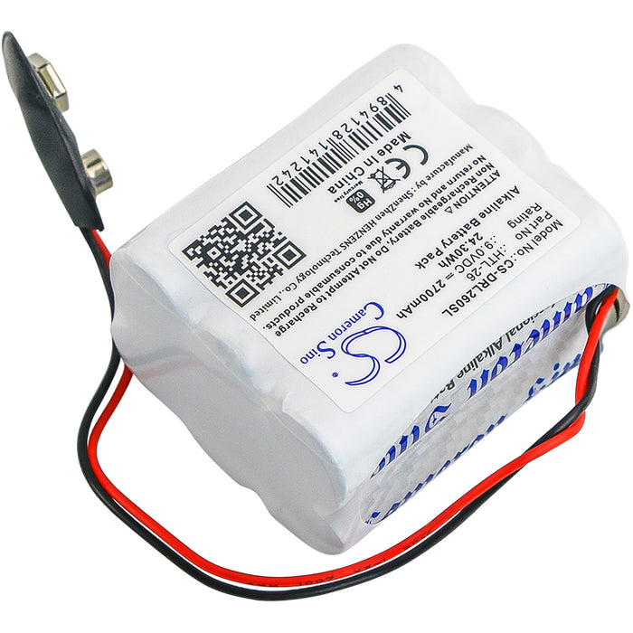 CS-DRL260SL : Battery for Vingcard 12, 1200 - Replaces Vingcard HTL-26, EBDL-26, DL-26