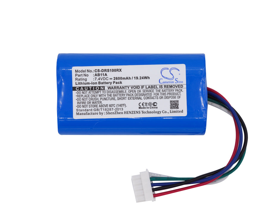 CS-DRS100RX : Battery for 3DR Solo transmitter - Replaces 3DR AB11A