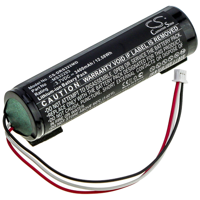 CS-DRS322MD : Battery for Drager TOFscan Monitor, TOFScan NMT Monito - Replaces Drager MS32293