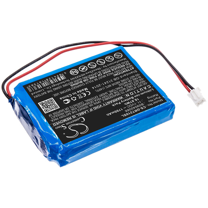 CS-DRT210SL : Battery for Deviser DS2100A, DS2100B, DS2100Q and others - Replaces Deviser B09040066