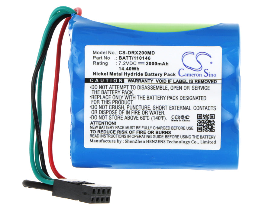 CS-DRX200MD : Battery for Ohmeda Suction Unit - Replaces Drager 8411599, BATT/110146, P-100AASJ/A1 and others