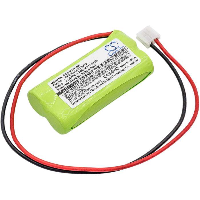 CS-DSC210MD : Battery for Dentsply Smartlite Curer, Propex II - Replaces Dentsply GP210AAHC2BMXZ, Y-EP9-403, GP50NH4SMXZ