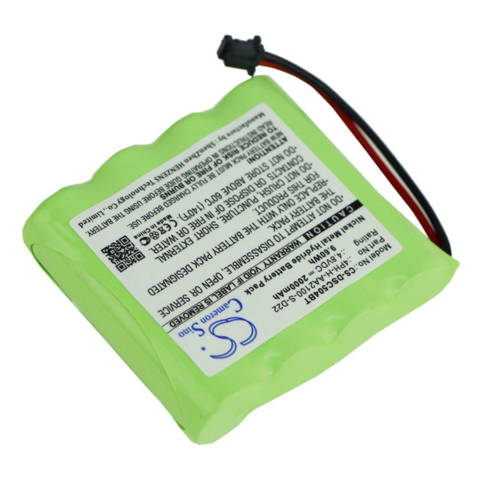 CS-DSC504BT : Battery for ADT Wireless Color Touchscreen Keypad - Replaces DSC 4PH-H-AA2100-S-D22, 17000153, DSC-BATT2148V