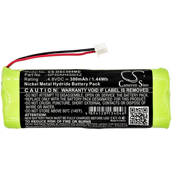 BP-DSC504MD: 4.8v NiMH battery, replaces Dentsply Smartlite Curer, GP50NH4SMXZ