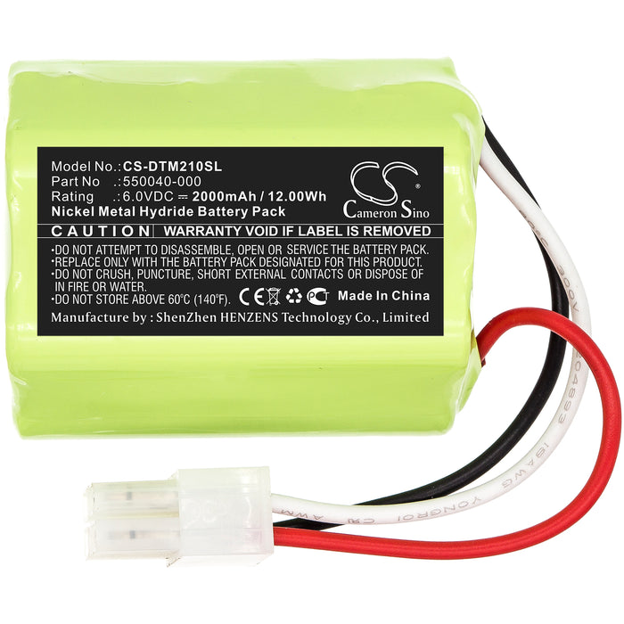 CS-DTM210SL : Battery for ONeil Microflash 2 - Replaces ONeil 550040-000