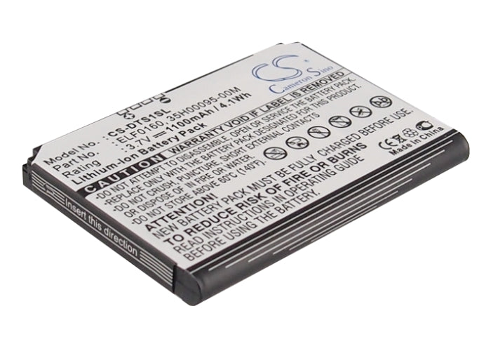 CS-DTS1SL : Battery for T-Mobile MDA Touch - Replaces T-Mobile ELF0160, 35H00095-00M, FFEA175B009951