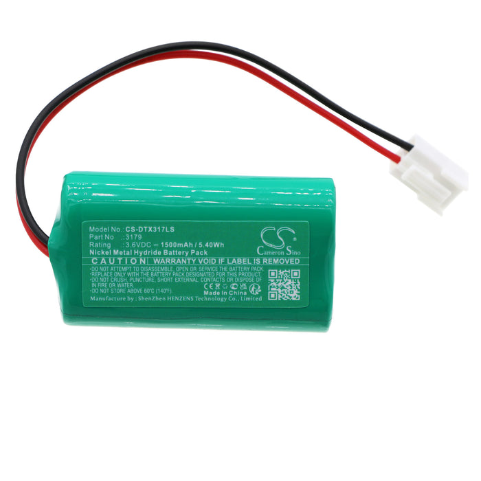 CS-DTX317LS : Battery for DOTLUX EXITmulti 3177 - Replaces DOTLUX 3179