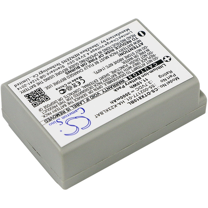 CS-DTX810BL : Battery for Casio DT-X8, DT-X8-10E, DT-X8-20E and others - Replaces Casio 55-002177-01, HA-K23XLBAT