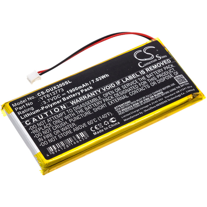 CS-DUX300SL : Battery for XDUOO X3 - Replaces XDUOO YT613773