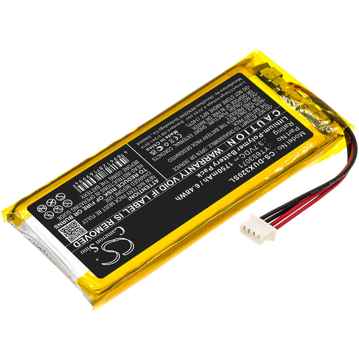 CS-DUX320SL : Battery for XDUOO X3 Mark II - Replaces XDUOO YT653071