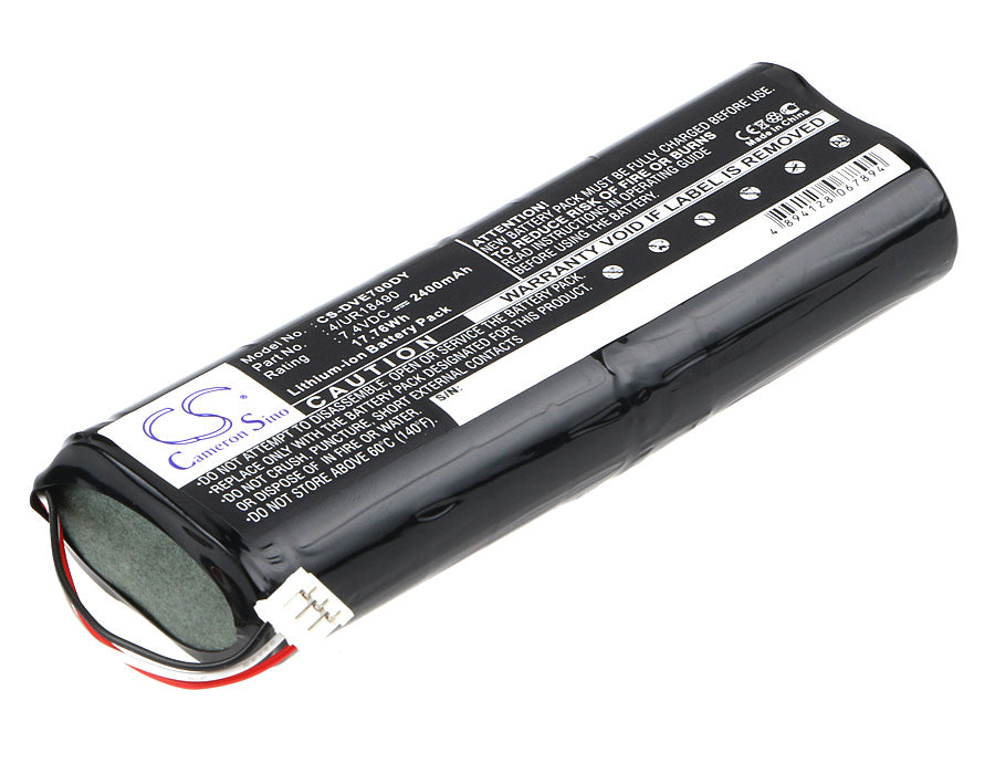 CS-DVE700DY : Battery for Sony D-VE7000S - Replaces Sony 4/UR18490, LIS4095HNP