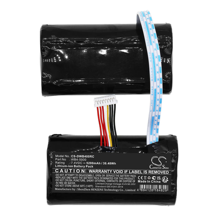 CS-DWB400RC : Battery for DJI Smart Controller RM500, RM500 - Replaces DJI WB4-5000