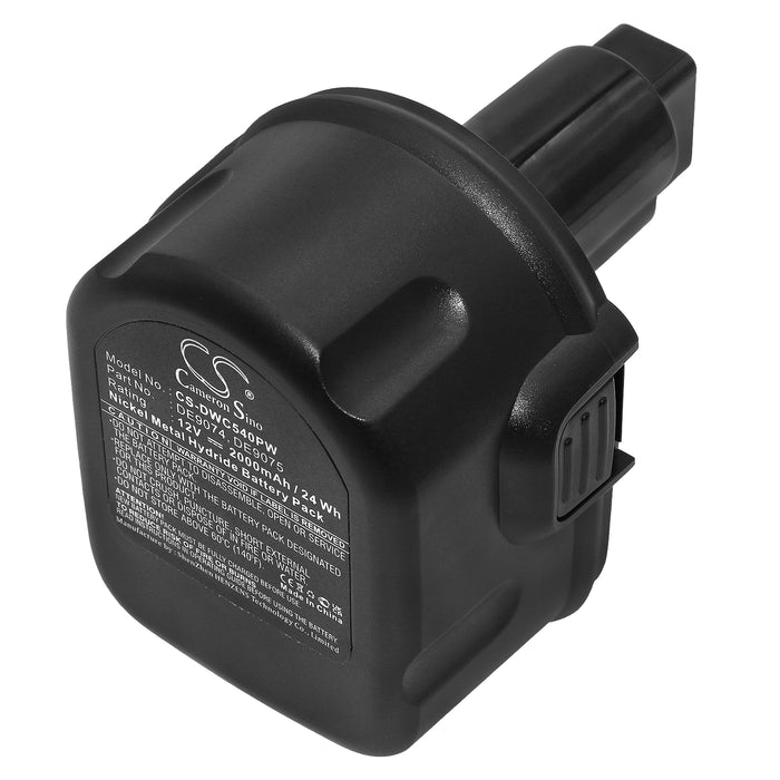 CS-DWC540PW : Battery for DeWalt 152250-27, 2802, 2802K and others - Replaces DeWalt DC9071, DE9037, DE9074 and others