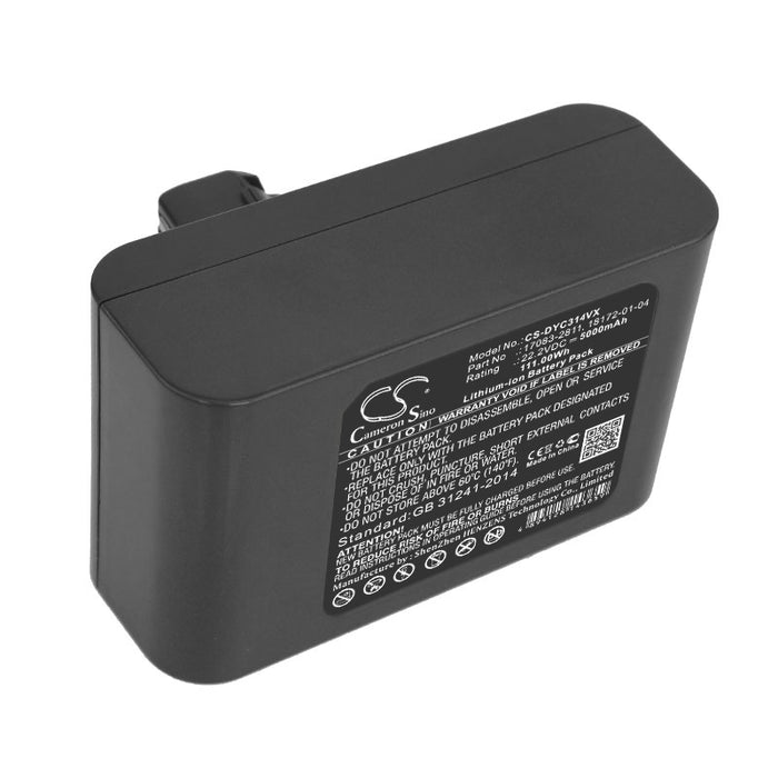 CS-DYC314VX : Battery for Dyson DC31, DC34, DC35 and others - Replaces Dyson 17083-2811, 18172-01-04, 17083-4211 and others