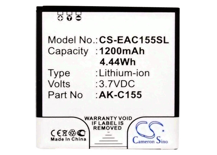 CS-EAC155SL : Battery for Emporia Telme C155, C155 - Replaces Emporia AK-C155