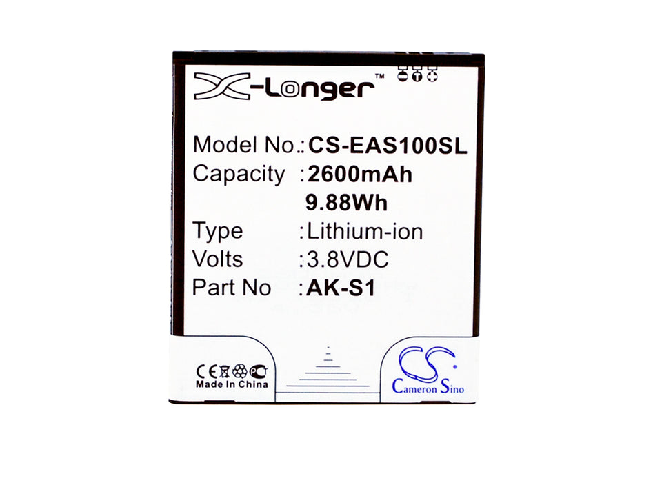 CS-EAS100SL : Battery for Emporia Smart, Smart 1 - Replaces Emporia AK-S1, AK-S1(V1.0)