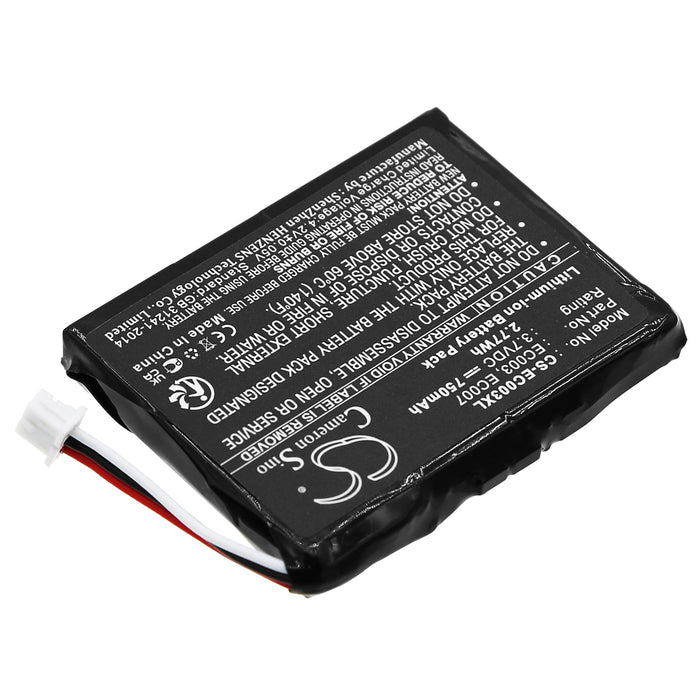 CS-EC003XL : Battery for Apple iPOD Mini 4GB, iPOD Mini 6GB, MINI 4GB M9802 and others - Replaces Apple EC003, EC007