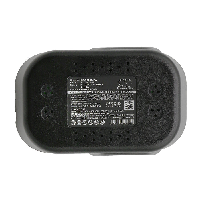 CS-ECD144PW : Battery for Einhell BT-CD 14.4 Li - Replaces Einhell BT-CD 14.4 Li, BT-CD 14.4/2B