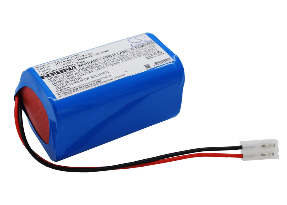 CS-ECG121MD : Battery for Biocare ECG-1200, ECG-1210, ECG-1201 - Replaces Biocare HYLB-683, HYLB-293