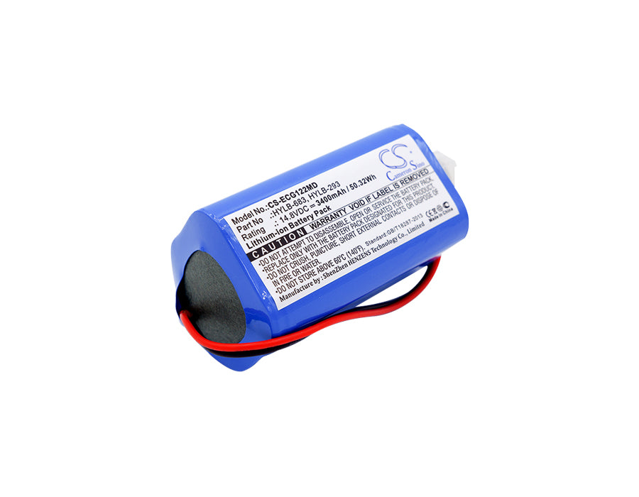 CS-ECG122MD : Battery for Biocare ECG-1200, ECG-1210, ECG-1201 - Replaces Biocare HYLB-683, HYLB-293