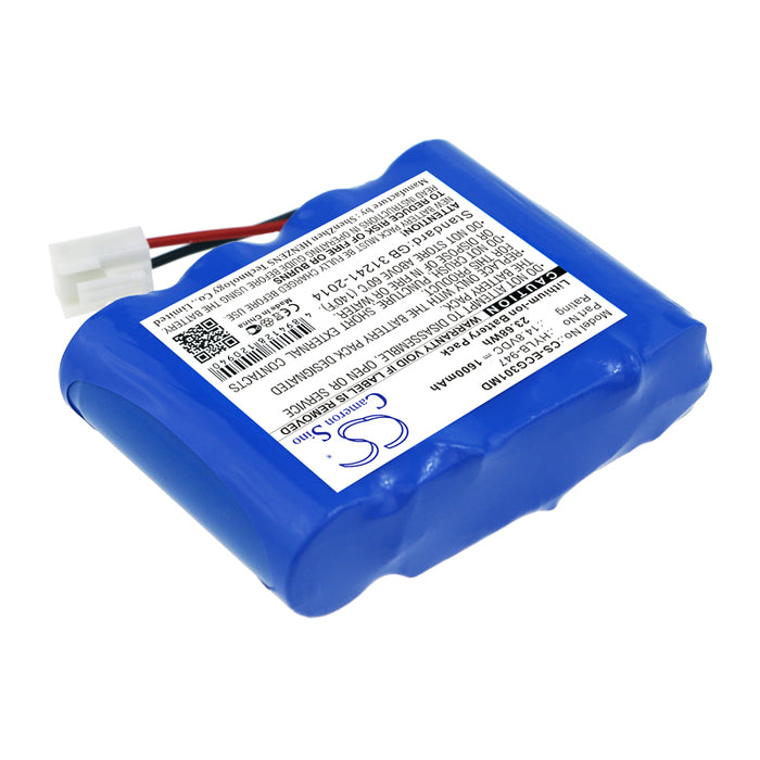 CS-ECG301MD : Battery for Biocare ECG-3010, ECG-3010 Digital 3-channel ECG - Replaces Biocare HYLB-947