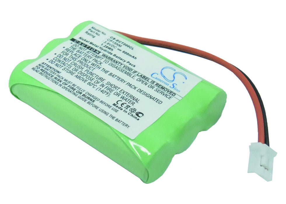 CS-ECT200CL : Battery for Alcatel Altiset Comfort, Altiset Pro, Altiset S and others - Replaces Alcatel NTM/BKBNB 101 13/1, CP15NM, NC2136 and others