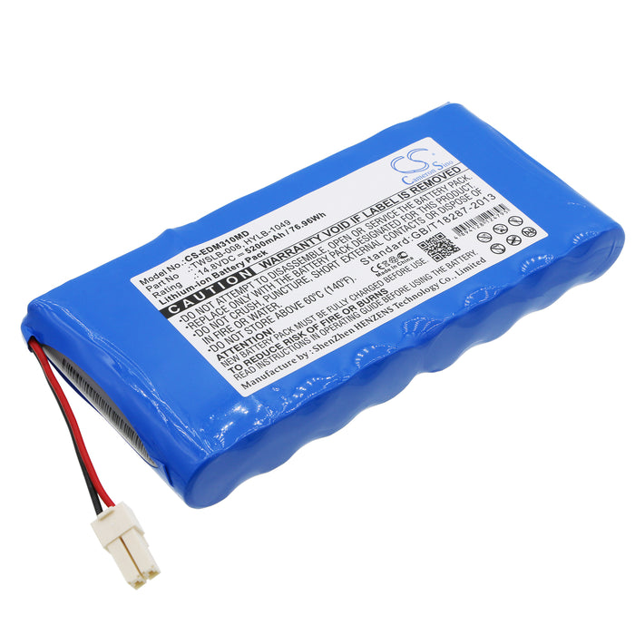 CS-EDM310MD : Battery for EDAN M3 - Replaces EDAN TWSLB-008, HYLB-1049