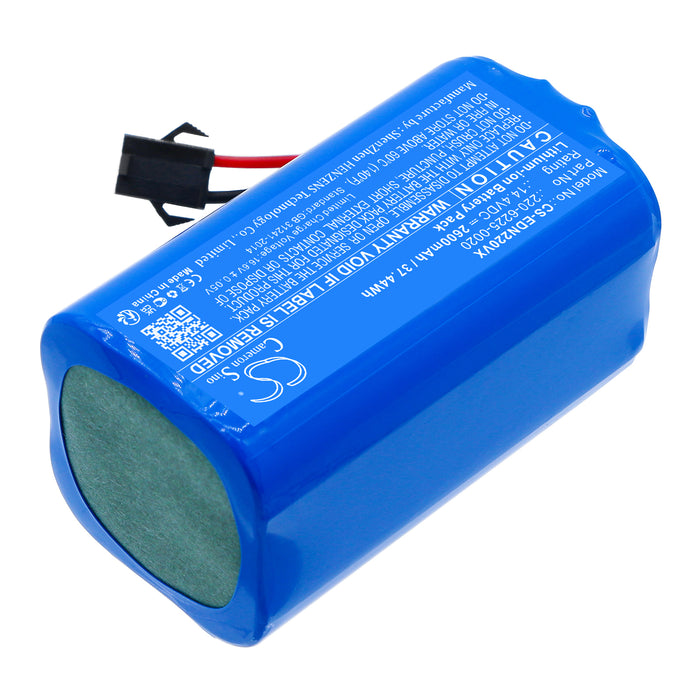 CS-EDN220VX : Battery for Lenovo E1-L, D450 - Replaces Ecovacs 220-6225-0020, NR18650 M26-4S1P-1, 220-6225-0021