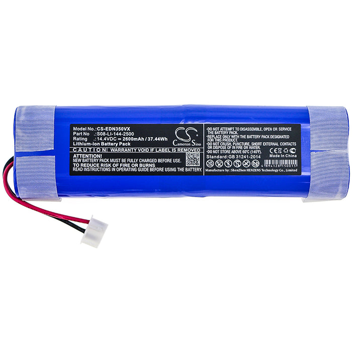 CS-EDN350VX : Battery for Ecovacs Deebot DJ35, Deebot DJ36, Deebot DN55 and others - Replaces Ecovacs S08-LI-144-2500