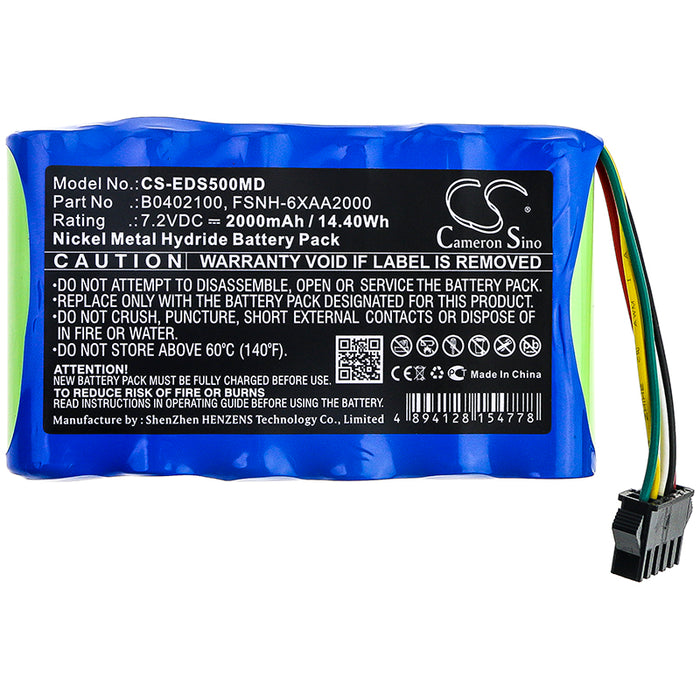 CS-EDS500MD : Battery for EDAN SD5, SD6 - Replaces EDAN B0402100, FSNH-6XAA2000