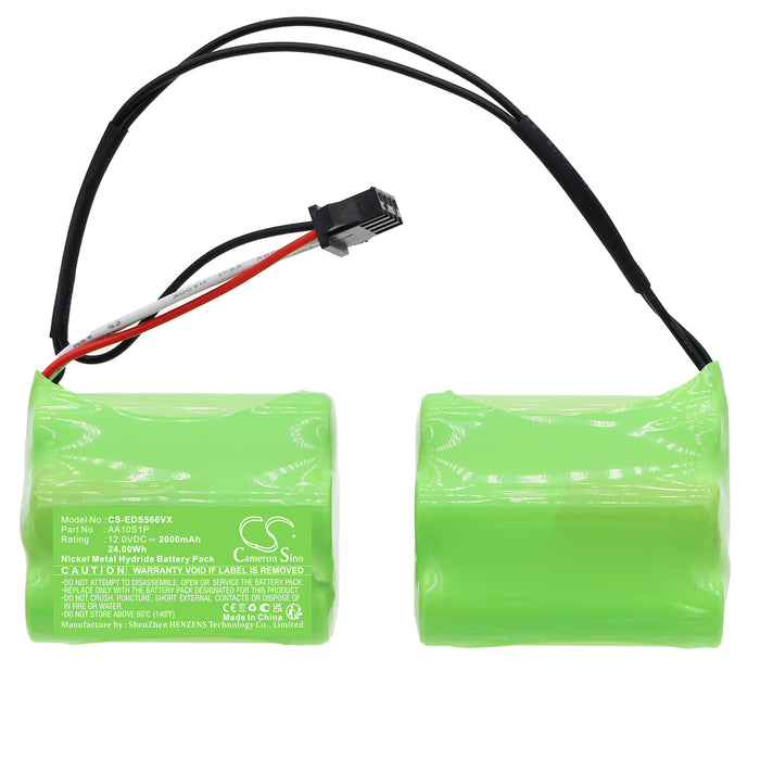 CS-EDS566VX : Battery for Ecovacs DK560, DK561, DK566 and others - Replaces Ecovacs AA10S1P, 201-1451-0040, S00-NM-120-1500