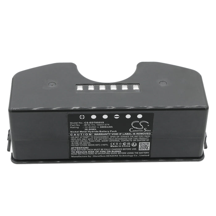 CS-EDT850VX : Battery for Ecovacs Deebot M81 Pro, Deebot DT83, DT85 and others - Replaces Ecovacs 10001374, BFD-YV, 201-1453-0049 and others