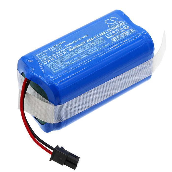 CS-EFR300VX : Battery for Eufy RoboVac LR30 Hybrid, RoboVac LR30 Hybrid+, LR30 Hybrid and others - Replaces Eufy T2996011, CMICR18650F9M-4S1P