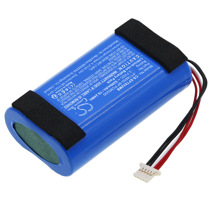 CS-EFT832MB : Battery for Eufy Spaceview Pro baby cam - Replaces Eufy PT18650-SP PCM5200