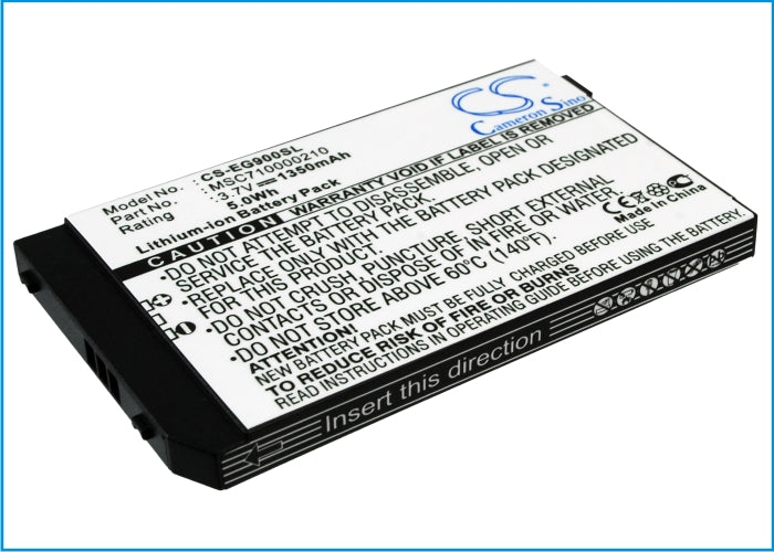 CS-EG900SL : Battery for Softbank X01T - Replaces Softbank TS-BTR002, MSC710000210, 718000181