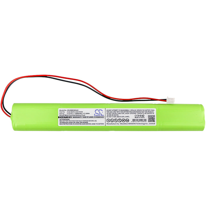 CS-EMC003LS : Battery for Unitech BBAT0043A - Replaces Lithonia ELB-B003, ELB-B004, BCN800-8BWP-CE005 and others