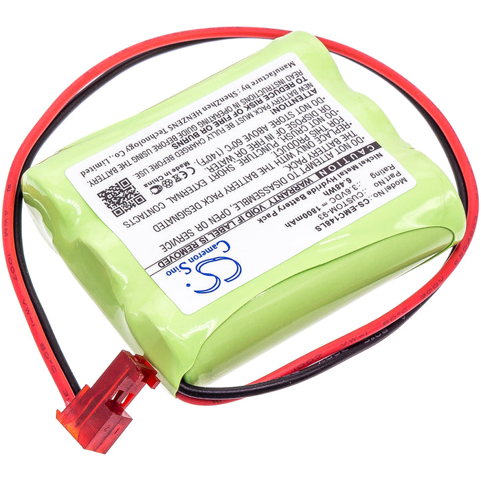 CS-EMC148LS : Battery for Max Power 026-148 - Replaces Cooper CUSTOM-93