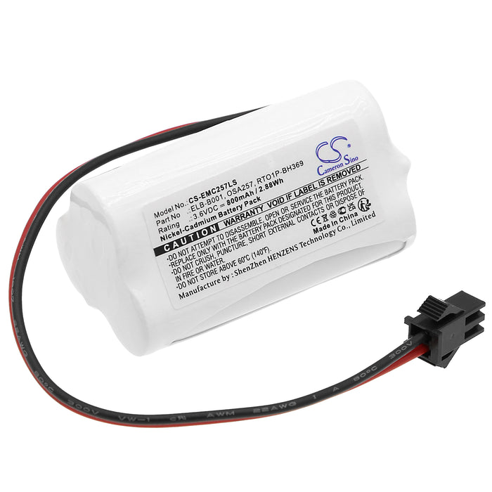 CS-EMC257LS : Battery for Lithonia EU2LED, IPP-700AA, EU2 LED - Replaces Unitech 0253799