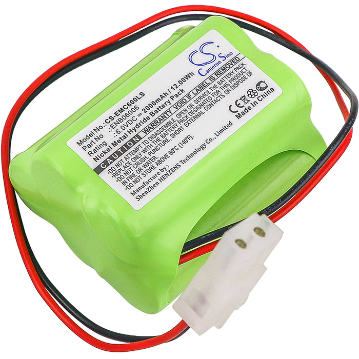 CS-EMC600LS : Battery for Prescolite E1875-01-00, E82082100, ENB06006 - Replaces Lithonia NIC0099, ENB06006