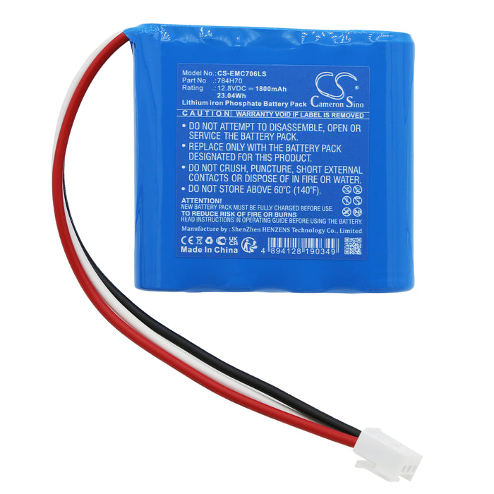 CS-EMC706LS : Battery for DUAL-LITE DYN6I - Replaces DUAL-LITE 784H70