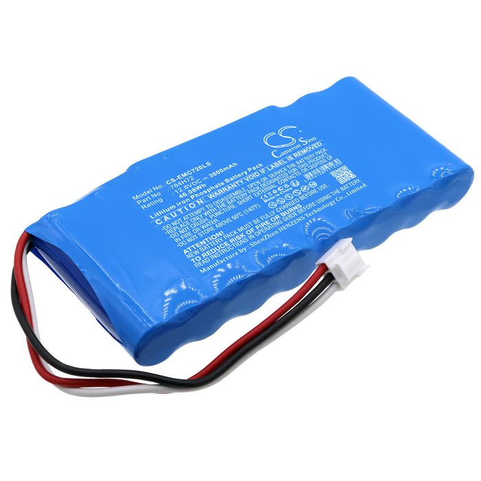 CS-EMC720LS : Battery for DUAL-LITE DYN12, DYN12-06L, DYN12I-06L - Replaces DUAL-LITE 784H72