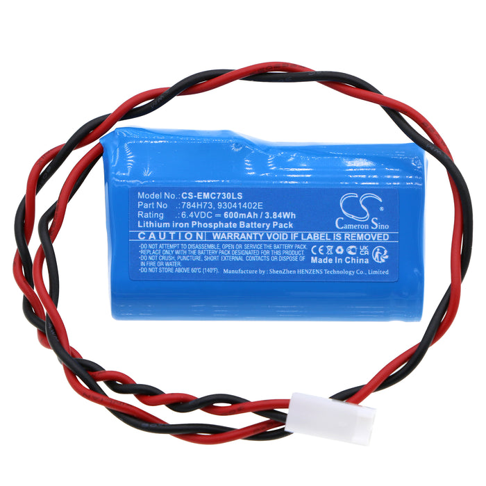 CS-EMC730LS : Battery for DUAL-LITE EVCUGW, EVCUGWDI, EVCURBD and others - Replaces DUAL-LITE 784H73, 93041402E