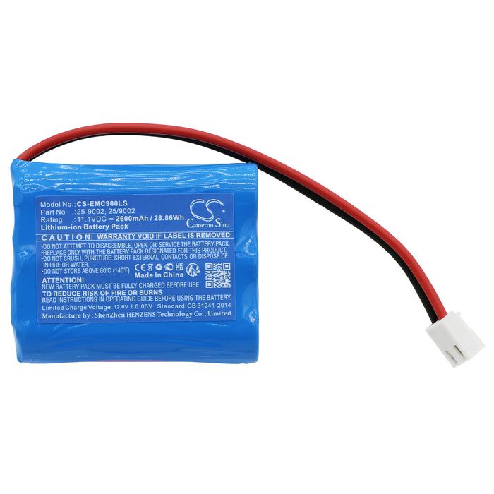 CS-EMC900LS : Battery for SATCO/NUVO Freedom Emergency Fixture ( 25-9002 ) - Replaces SATCO/NUVO 25-9002, 25/9002