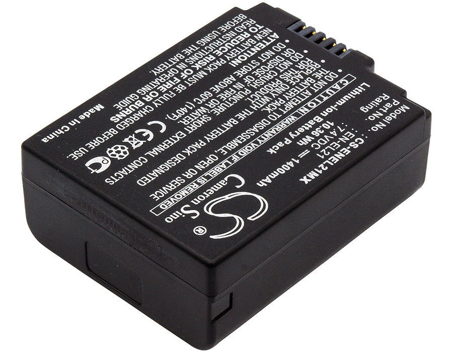 CS-ENEL21MX : Battery for Nikon 1 V2 - Replaces Nikon EN-EL21