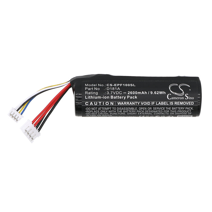 CS-EPF100SL : Battery for Epson WF100, B581A, PX-S05W - Replaces Epson D181A