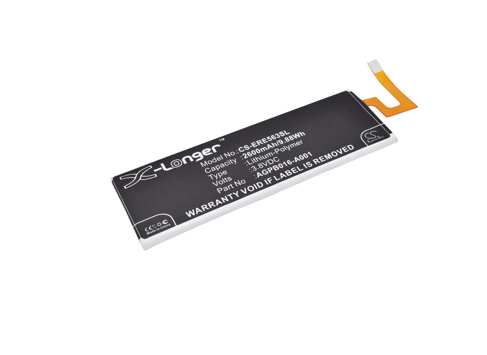 CS-ERE563SL : Battery for Sony Ericsson Xperia M5, Xperia M5 dual, E5633 and others - Replaces Sony Ericsson AGPB016-A001