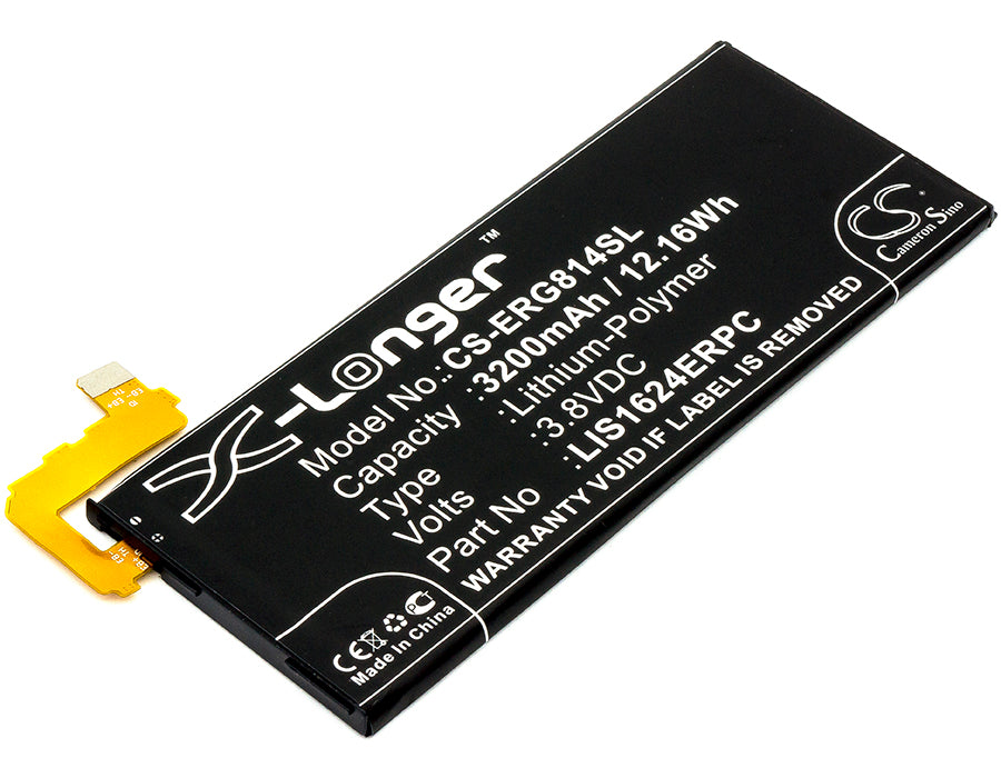 CS-ERG814SL : Battery for Sony Xperia XZ Premium, Xperia XZ Premium TD-LTE, SO-04J and others - Replaces Sony LIP1642ERPC